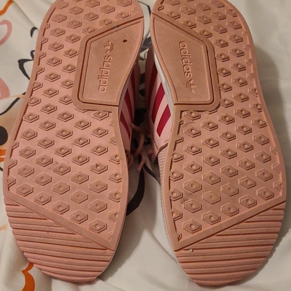 Adidas Youth Girl's Original X PLR Pink Athletic Shoes Size 3 - Picture 5 of 6